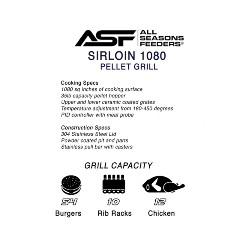 ASF 1080 Sirloin Pellet Grill
