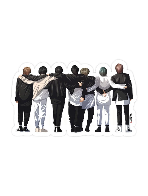 BTS Hug Sticker