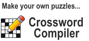 Crossword puzzle maker software